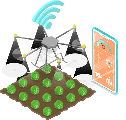 ドローン散布代行